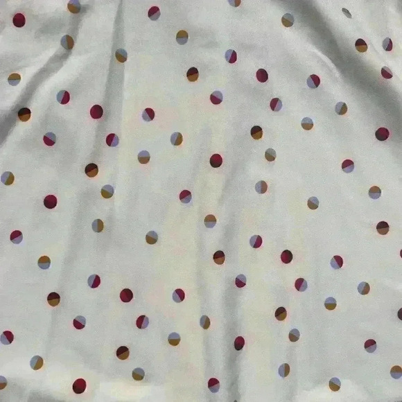 ModCloth A-Line Midi Skirt Size S Polka Dot Lined And Pockets Coquette Twee - Picture 2 of 9